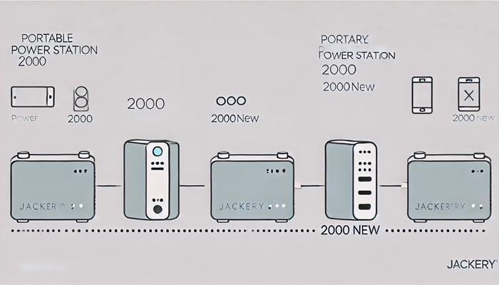 Jackeryポータブル電源 2000と2000newの違い